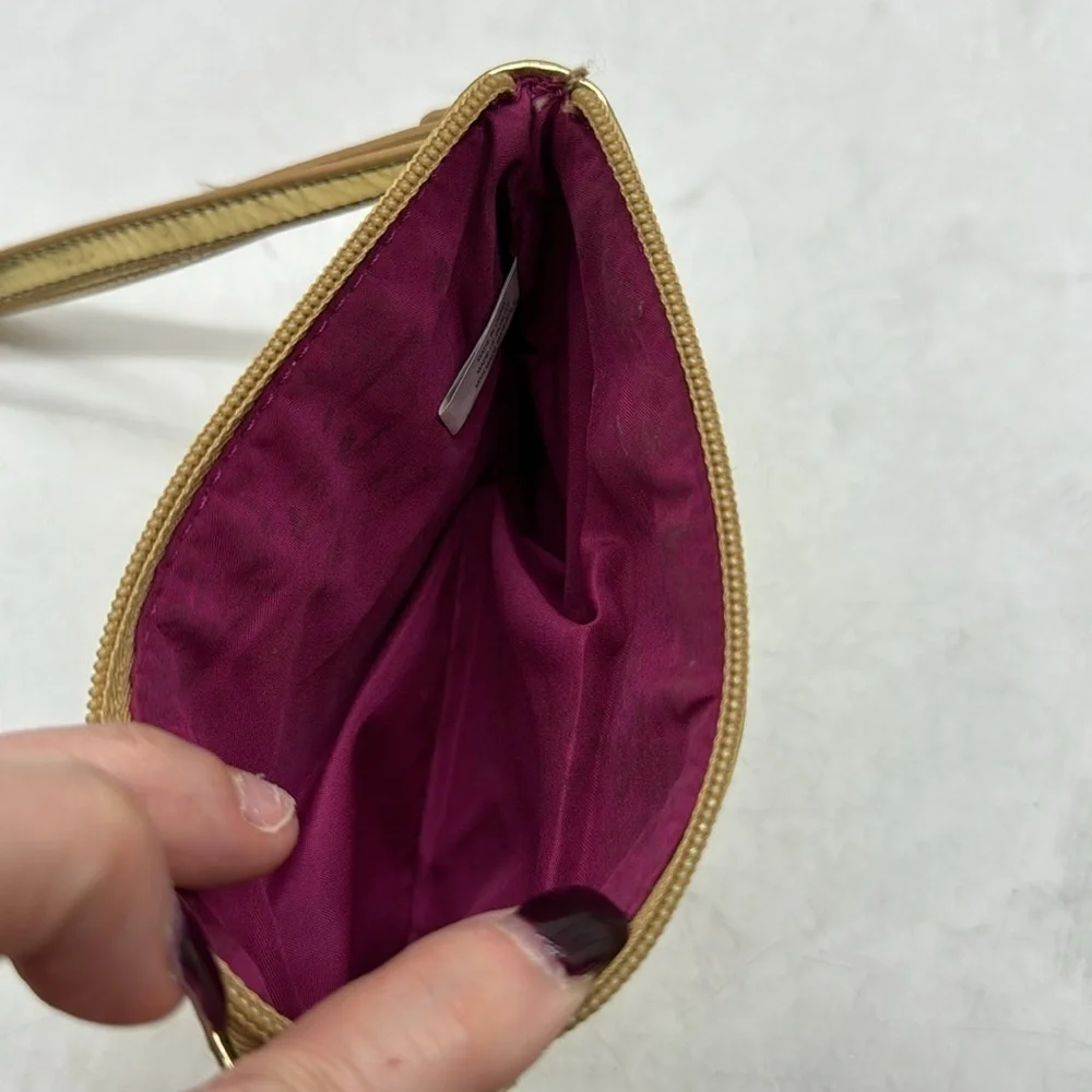 Nine West Gold Wristlet
